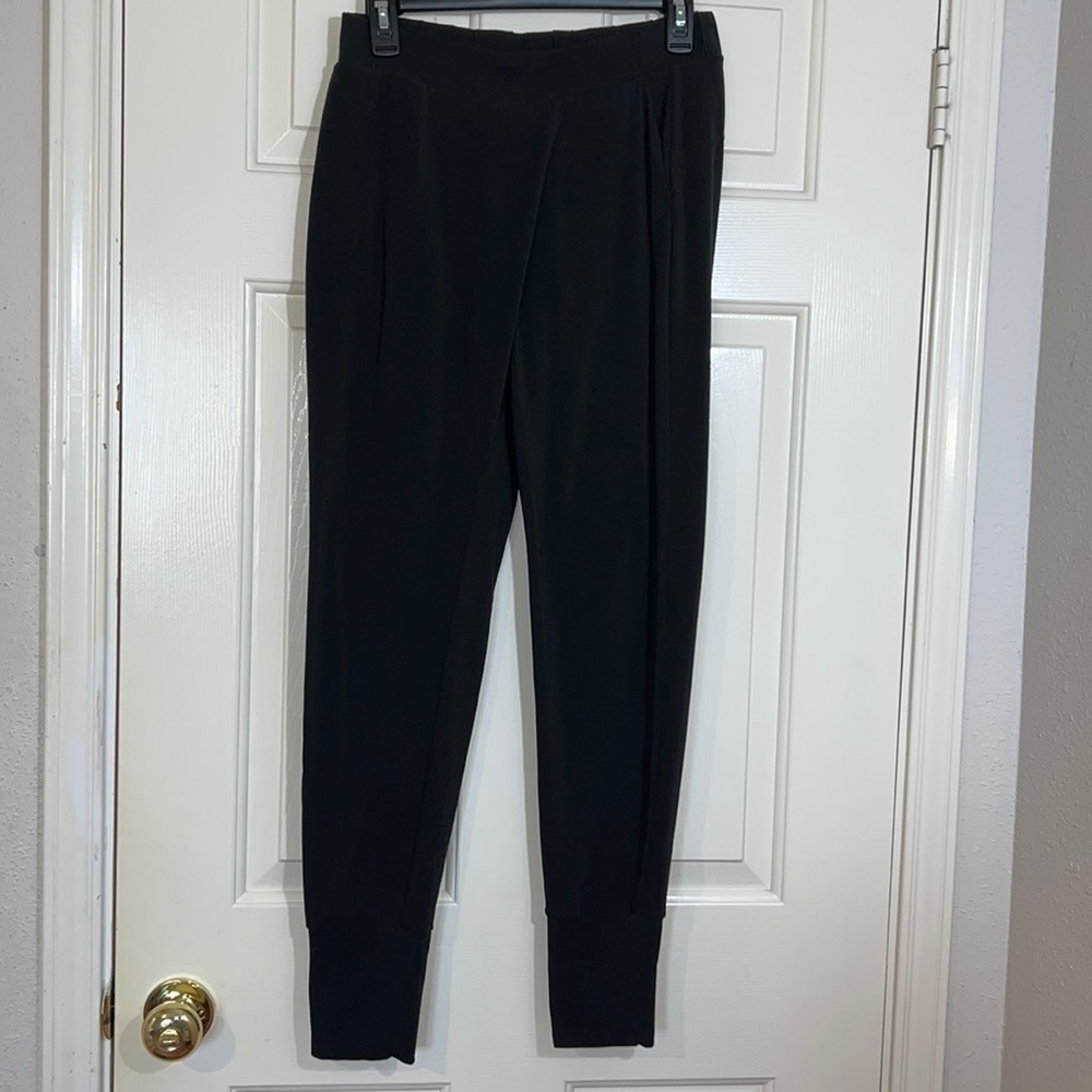 Prana Womens Crossover Black Leggings Size Small Outdoors Hiking